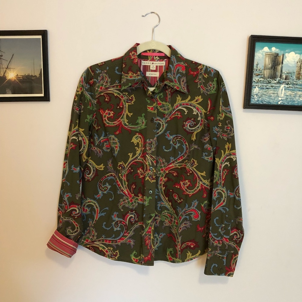 Tommy button down shirt